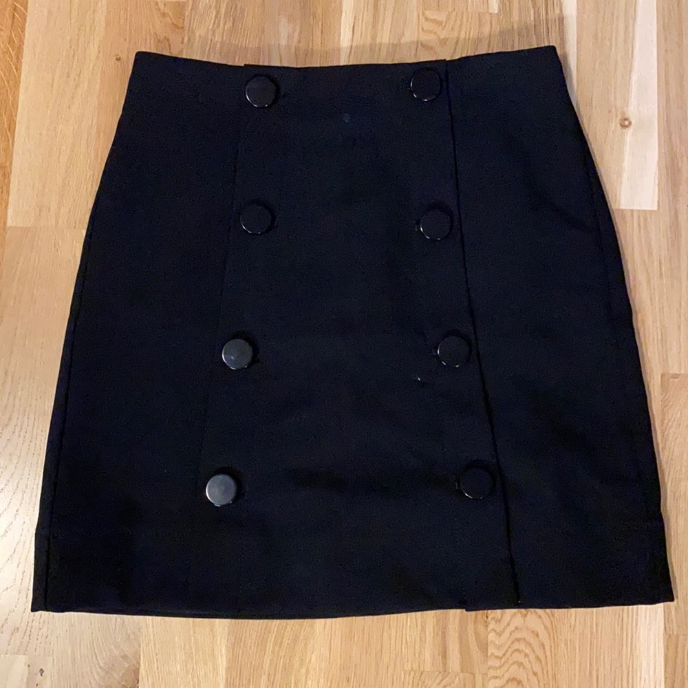 LOFT | buttoned pencil skirt 2P